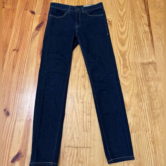 NWOT Imogene + Willie Jeans Imogene Slim Size 27 Handmade USA Dark Wash - Picture 2 of 12